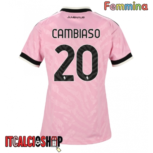 Juventus Andrea Cambiaso #20 Seconda Maglia Femmina 2026-27 Manica Corta